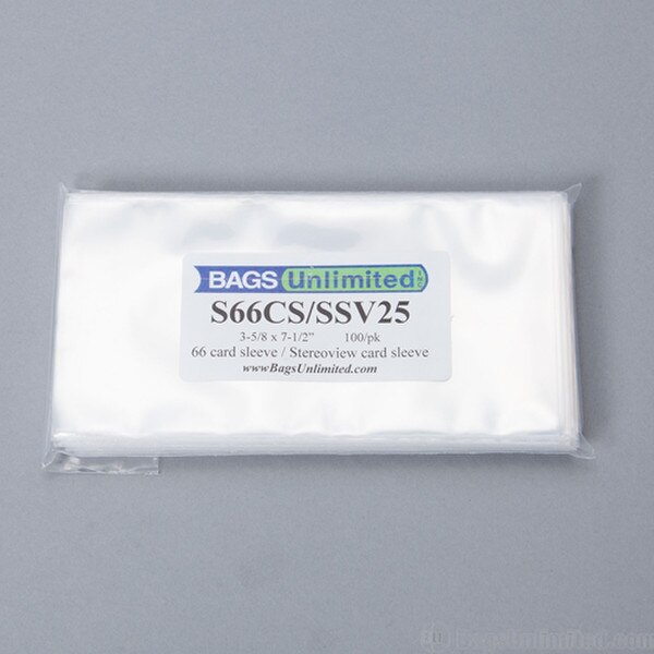 POLYETHYLENE Sleeves for STEREOVIE